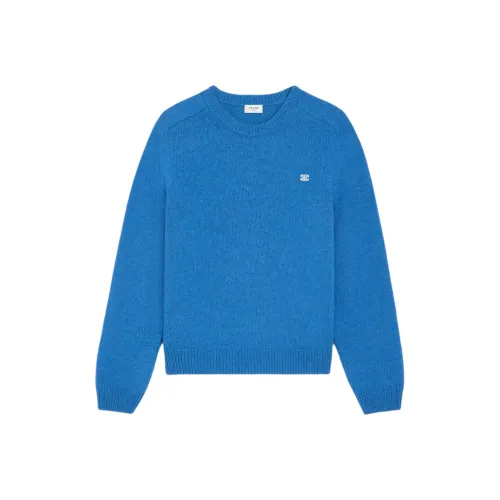 CELINE Мужские Синие Свитера