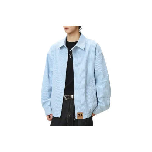 FRQ Джинсовый синий Унисекс Куртки