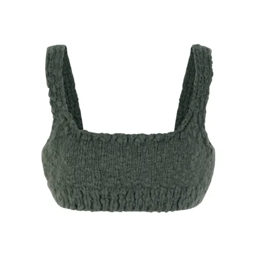 ME SIENTO Алюминий Зеленый Женский Топ