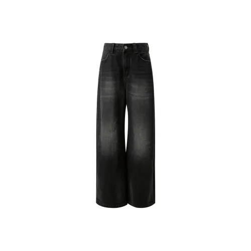 3COLOUR Классический черный Женские Джинсы