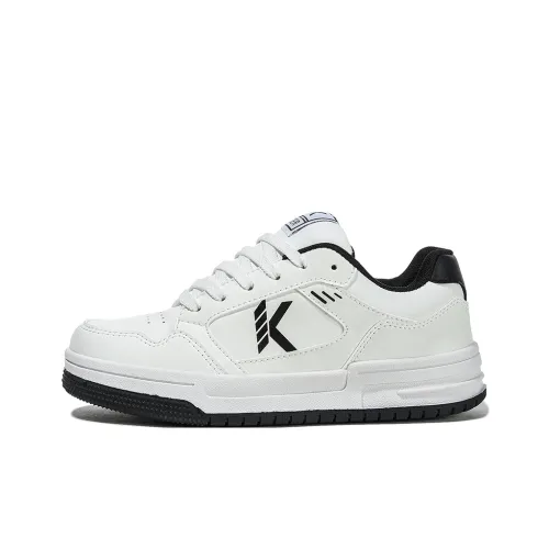 KDER Slip-resistant Low Top Скейтборд Кроссовки Unisex Белый Черный