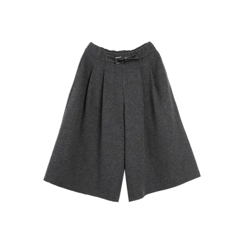 ELLE Темно-серые женские повседневные шорты