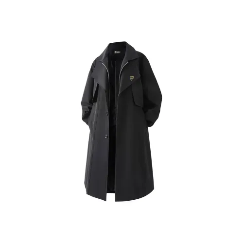 AUTOMOBILI LAMBORGHINI Тренчкот Унисекс