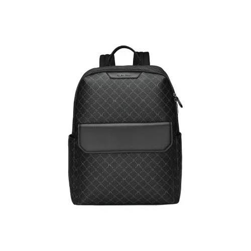 MEXICAN Поливинилхлорид Кожа Ноутбук Сумка Рюкзак Стандартный Унисекс Темно-серый