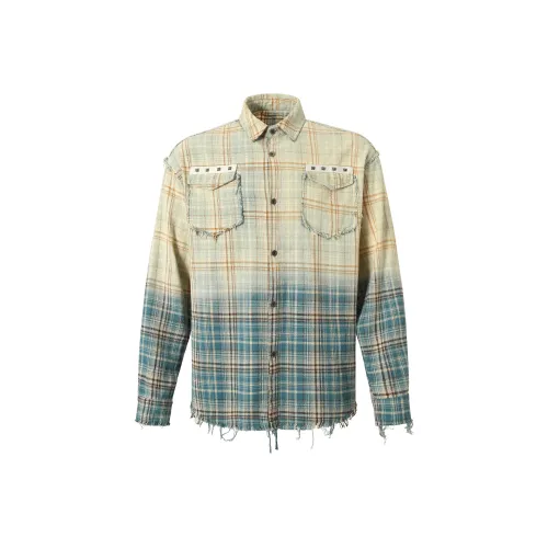 YPL Sunset Blue Unisex Shirt YPL Sunset Синий Унисекс Рубашка