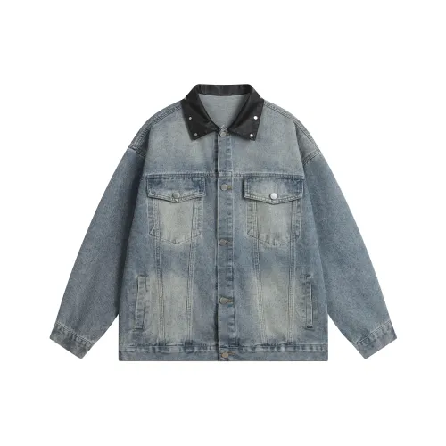 51XXHA Синий Унисекс Куртки