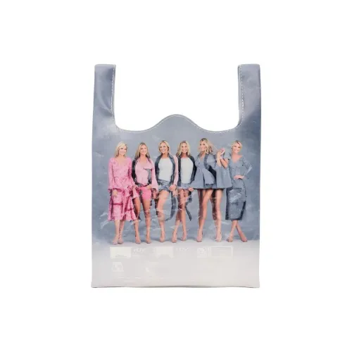 Praying кожаная сумка стандартная женская синяя