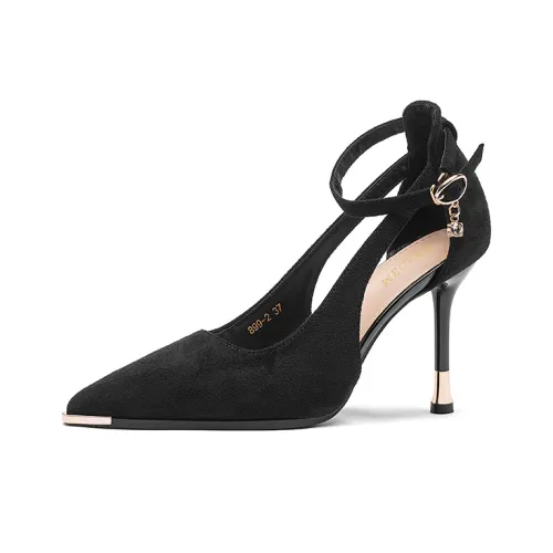 WECKER Узкий каблук Высокие каблуки Женские Черный