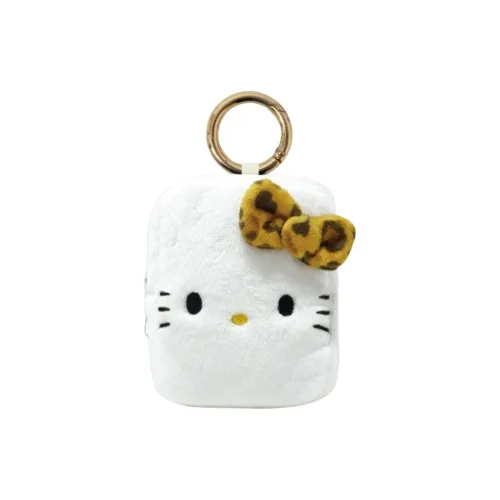 Sanrio Polyester Storage Coin Wallet Mini Unisex White Brown Санрио Полиэстер Хранение Монетник Мини Унисекс Белый и Коричневый