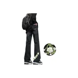 Чёрный Серый-3D 3D Эффект Вышивка