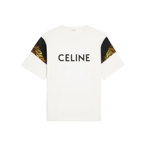 CELINE Белая Мужская T-Рубашка