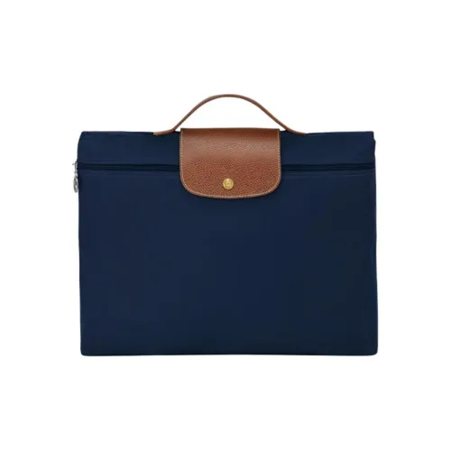 LONGCHAMP Le Pliage Холст Доска Доска Сумка Маленькая Женская Темно-синий