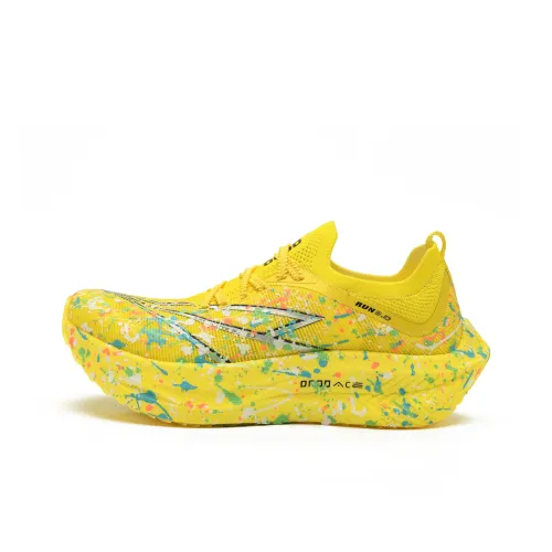 ONOD Беговые кроссовки Унисекс Цветочный Желтый Charm