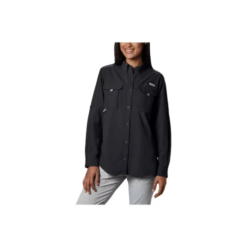 Columbia PFG Bahama™ Рубашка Женская Черная
