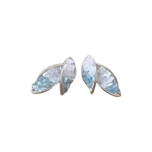 Tong Tong Rabbit Alloy Resin Stud Earrings Women's