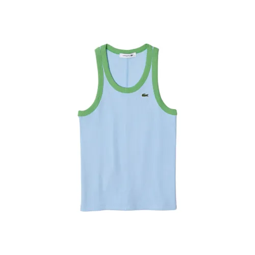 LACOSTE Collaboration DVW Синий зеленый Женские Майки