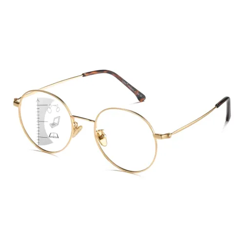 CYXUS Металл Круглые Оправы для Очков Унисекс
