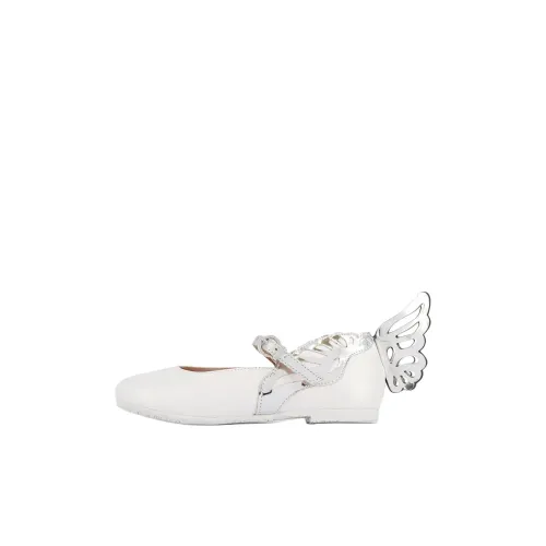 SOPHIA WEBSTER Heavenly Планшет Низкий Топ Детская Кожа Обувь Белый Малыш