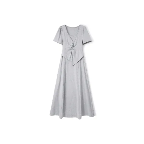 CLUB NEWS Женские Короткие Платья с Длинными Рукавами