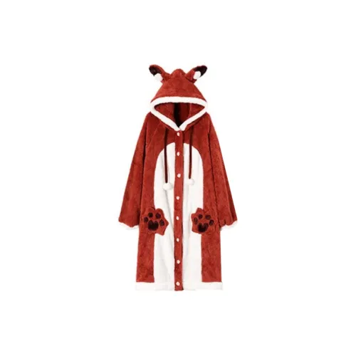 MIMOSA CHUR Лиса Сон Халат Женские Банные халаты