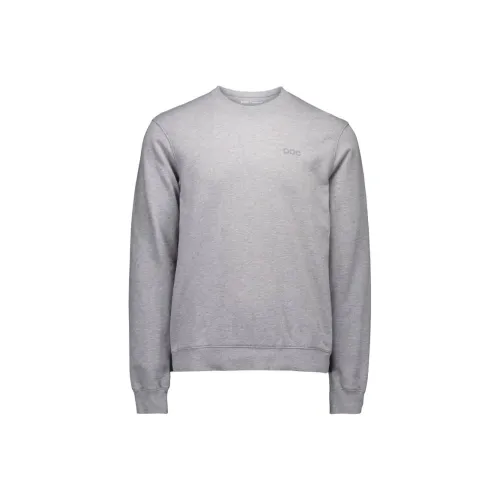 POC Серый Мужской Свитшот