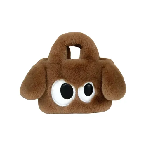ZHENZI Плюшевый BIG Eyed Щенок Сумка для Женщин Милый Необычный Нишевый Портативный Высокого качества Милый Косметичка