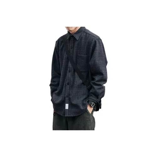 PVPVPV Синий Унисекс Рубашки