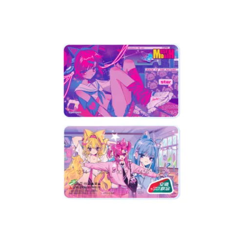 Shanghai Public Transport Card x Muse Dash Buo Maliga Lin Transportation union Memorial Карта Мерч по IP