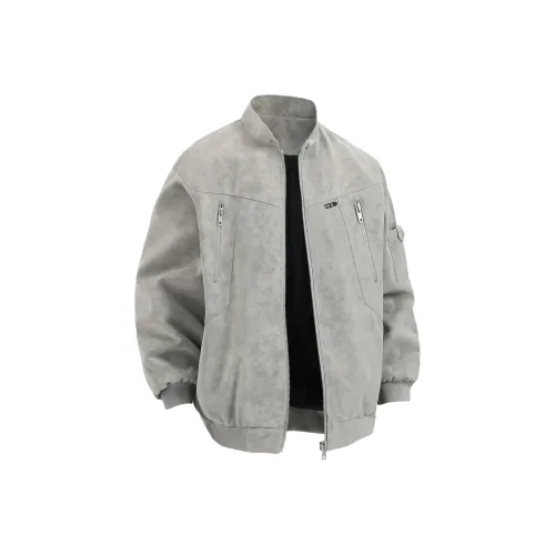 IN'S Унисекс Кожаные Куртки