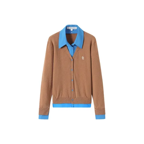 ANDREA MARTIN Коричневый Унисекс Трикотаж