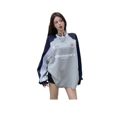 MORii Серый Женский Свитшот