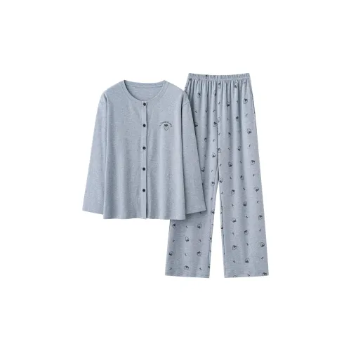 MADALLO Серый Женский Пижамный Комплект