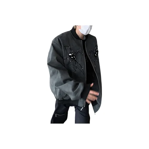 Kung Fu Snake Черный Серый Цвет Унисекс Куртки