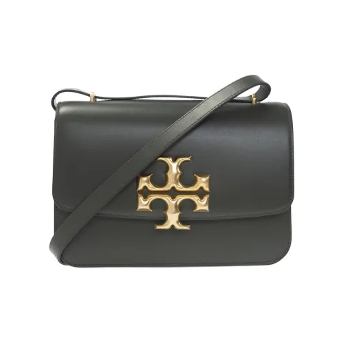 TORY BURCH Сумка через плечо из коровьей кожи средний размер женский бирюзовый