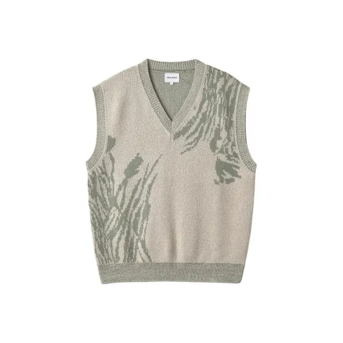 NORSE PROJECTS Светлый хаки Мужские майки без рукавов