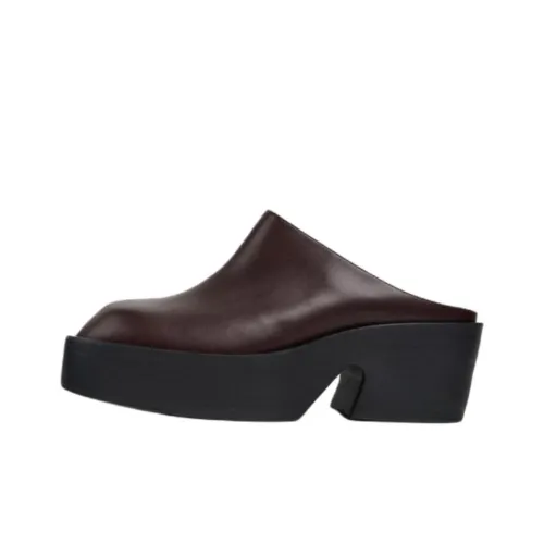 CAMPER ЭВА Устойчивые к истиранию домашние тапочки Женские Бургунди