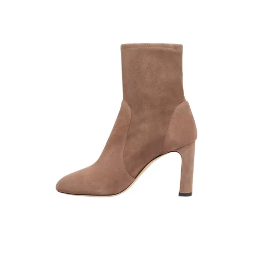 Stuart Weitzman SW Babette Ботильоны 8,5 см Женские Тауповый