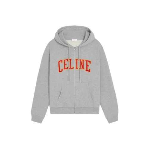 Celine Серый Мужской Свитшот