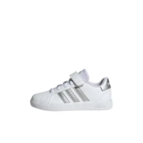 ADIDAS NEO GRAND COURT 2,0 El K Low Топ Детские Скейтбординги Белый Детский