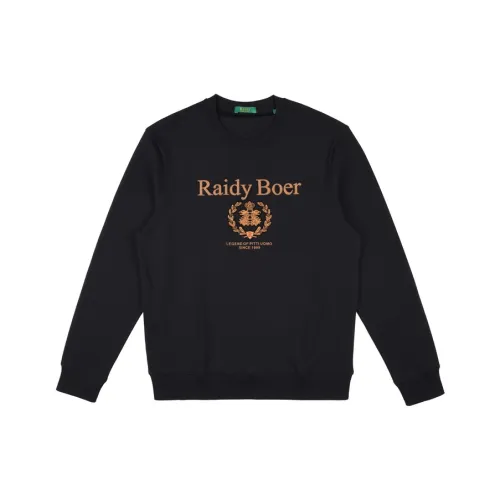 Raidy Boer Черные Мужские Толстовки