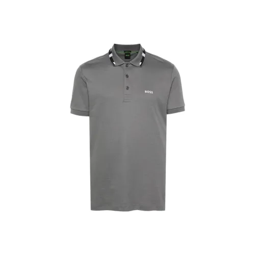 Hugo Boss Поло Мужское Серое