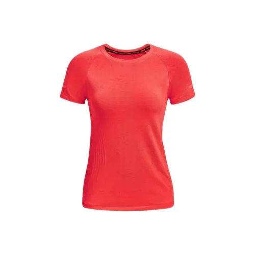 Under Armour T-Shirt Женская Оранжевая