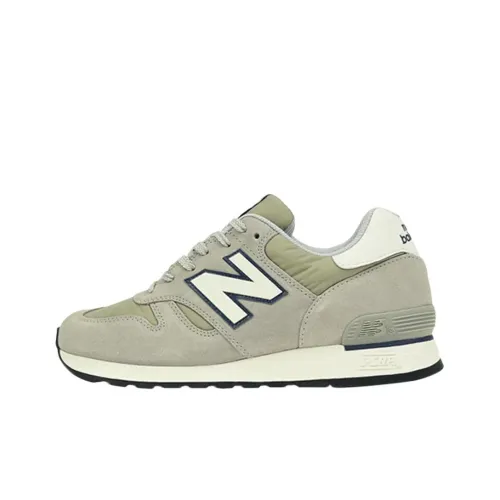 New Balance NB 670 Беговые кроссовки Мужские Бежевые Серые Зеленые