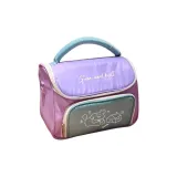 Фиолетовая сумка для макияжа