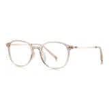 Светлый Коричневый | Розовое Золото-C35 & Синяя Защита Светла для Линз 0 Диоптрий