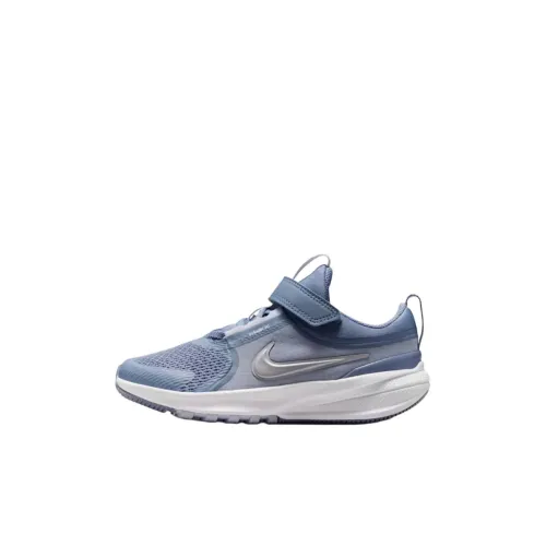 Nike Star Runner 5 Low Топ Детские Беговые Кроссовки Индиго