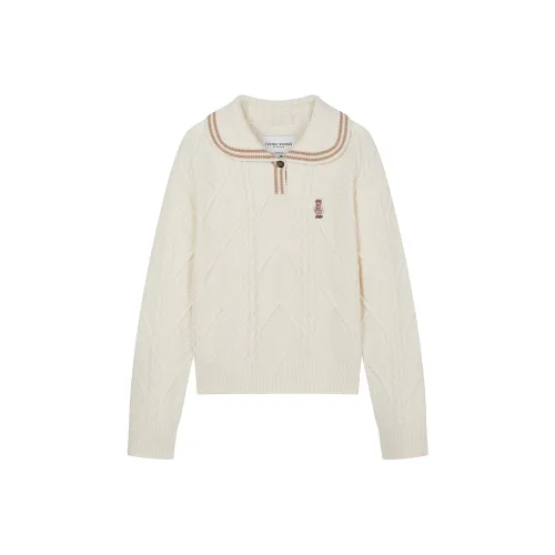 Teenie Weenie Айвори Женские Свитера