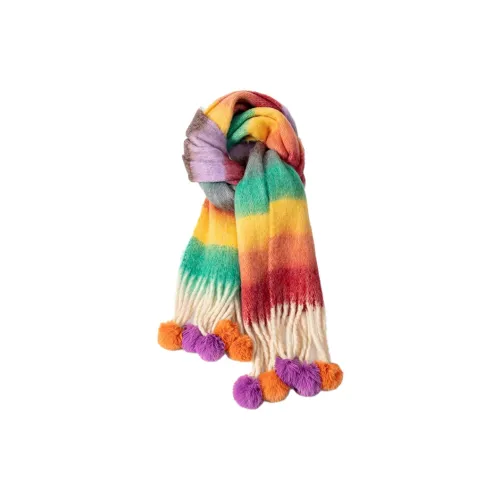 JKEM Artificial Cashmere Knitted Scarves Women's