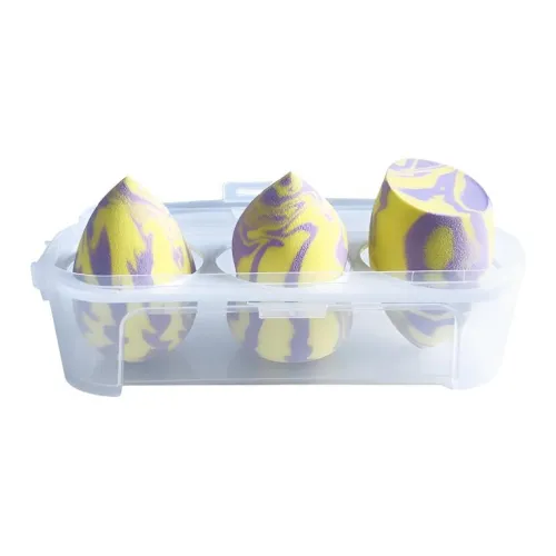 GEANNUO Макияж Губка Наборы Одежды Комбинация Тыква Розовый Не Латекс Яйцо Контейнер Макияж Губка