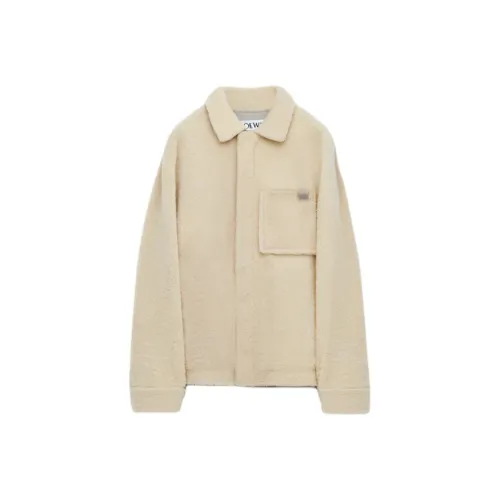 LOEWE FW25 Кожа Куртка Мужская